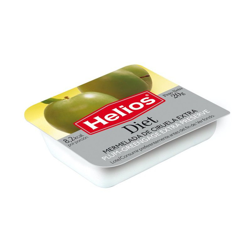 MERMELADA CIRUELA DIET PORCIONES CAJA 64un 20gr